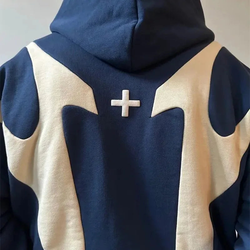 American  Retro Hoodie Printed